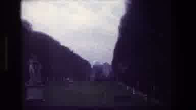 Paris France (1981): Graveyard And Buildings Going By