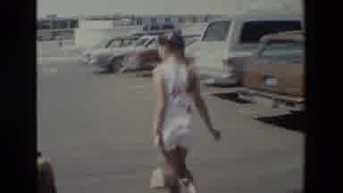 San Diego Naval Base (1981): Family Going On A Trip