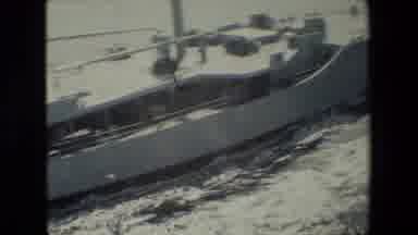 San Diego Naval Base-1981: Vintage 8mm Footage of U.S. Navy Ship at Sea