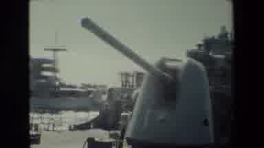 San Diego Naval Base (1981): 1980 Vintage Video Clip Of 2 Naval Ships And Navy