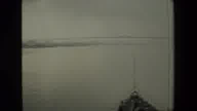 San Diego Naval Base (1981): Panoramic View Of River And Bridge