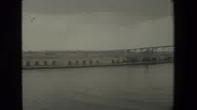 San Diego Naval Base-1981: Waterfront And Ship In Drydock