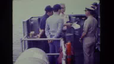 San Diego Naval Base (1981): Captain Receives Award For Honor And Bravery