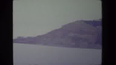 San Diego Naval Base (1981): Camera Pans Across A Neat Hillside