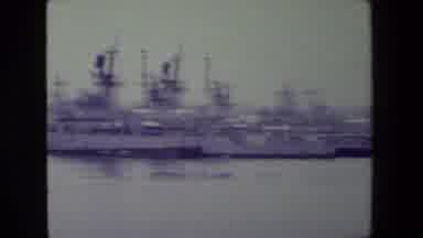 San Diego Naval Base (1981): Historical Warship Scene