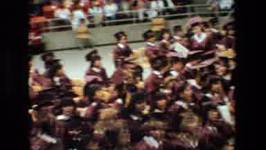Lansing Michigan (1983): College Student Being Called Up For Graduation
