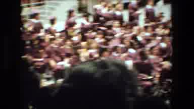 Lansing Michigan (1983): People Graduating From Something