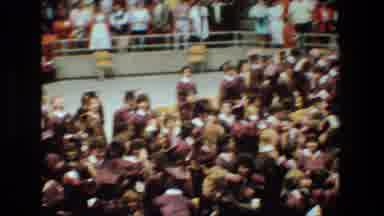 Lansing Michigan (1983): Graduation Day Celebration Begins