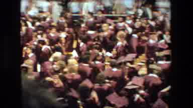 Lansing Michigan (1983): Human People Graduation Celebration In School