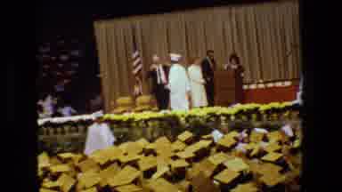 Lansing Michigan (1983): Student Graduation Ceremony