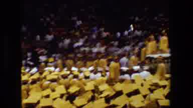 Lansing Michigan (1983): Video Of A Graduation