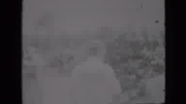 Pennsylvania USA (1958): Double Exposure Of Landscape And People