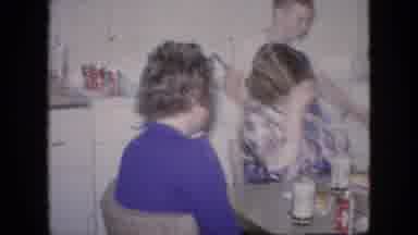 Philadelphia Pennsylvania USA (1964): 60s Intimate Family Gathering For Birthday