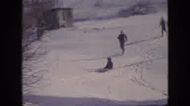Philadelphia Pennsylvania USA (1964): Playing In The Snow