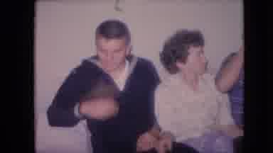 Philadelphia Pennsylvania USA (1964): Group Of People Sitting Together And