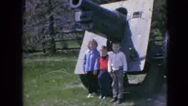Philadelphia Pennsylvania USA (1964): Vintage Video Clip Of 3 Kids Having Fun And