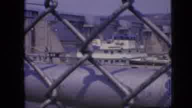 Philadelphia Pennsylvania USA (1964): A City View And Kids Playing Basketball