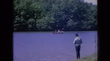 Philadelphia Pennsylvania USA (1964): Friends Family Hanging Out By The Lake
