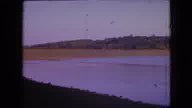 Philadelphia Pennsylvania USA (1964): View Of A Lake With Some Shore And Forest