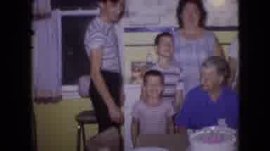 Philadelphia Pennsylvania USA (1964): Someone Is Celebrating His Birthday Party