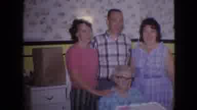 Philadelphia Pennsylvania USA (1964): Family Celebration With Generations