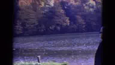 Philadelphia Pennsylvania USA (1964): Woman Looking Out On A Lake