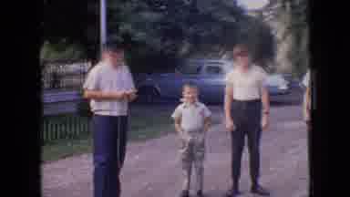 Philadelphia Pennsylvania USA (1964): Reunited Family Celebrating