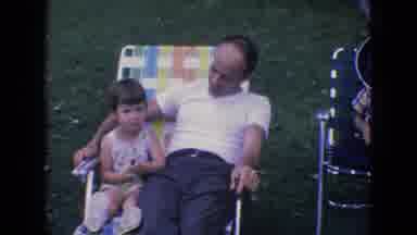 New Jersey USA (1965): A Backyard Family Gathering With Kids