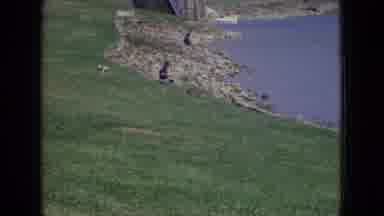 New Jersey USA (1965): Kids Fishing In The Lake