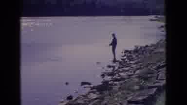 New Jersey USA (1965): Vintage - Day At The Lake Fishing