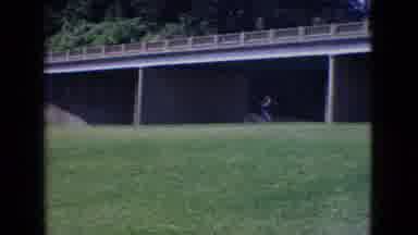 New Jersey USA (1965): Father And Son Find Fish At Park