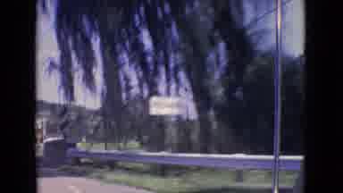 New Jersey USA (1965): Filming From Inside A Moving Car