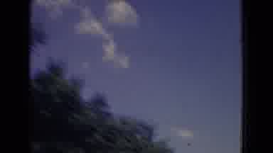 New Jersey USA (1965): Old Footage Of Vehicle Ride Down Rural Two-Lane Highway