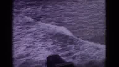 New Jersey USA (1965): Waves Gently Crashing Into The Shore