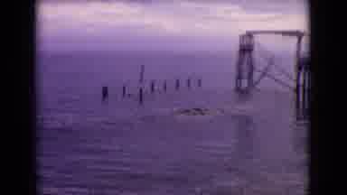 New Jersey USA (1965): Pier Park Amusement Park With Roller Coasters With A