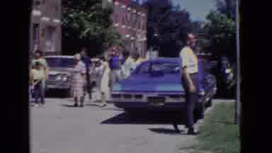 New Jersey USA (1965): Video Shows A Known Walking Person In The Old Decades And