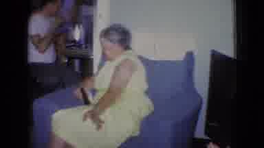 New Jersey USA (1965): Family At Home Together Enjoying Themselves