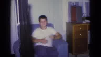 New Jersey USA (1965): Adult, Elderly And Child In A Family Environment