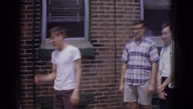 New Jersey USA (1965): Dad Enjoying Time With His Sons