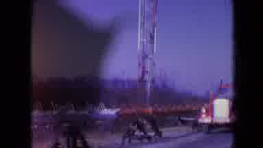 Athens Ohio USA (1966): This Video Shows The Construction Site Of An Electrical
