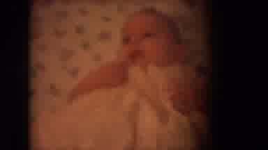 Athens Ohio USA (1966): Infant Lying On A Blanket