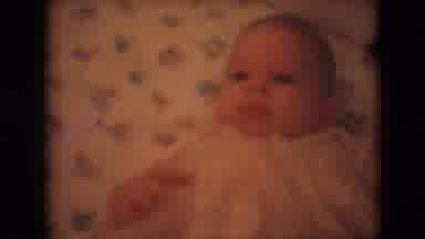 Athens Ohio USA (1966): Infant In A Bed