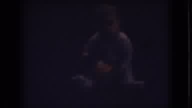 Athens Ohio USA (1966): Baby Playing With Toy In The Dark