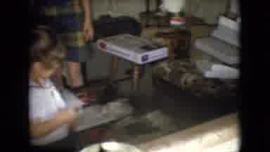 Athens Ohio USA (1966): Young Girl At Home With Family Playing And Relaxing
