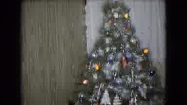 Athens Ohio USA (1966): Christmas Decorations Around The Home Including Christmas