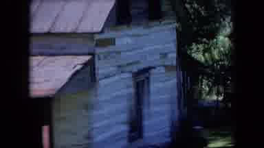 Athens Ohio USA (1966): Video Of House Roof And Lady Standing In Front Of The