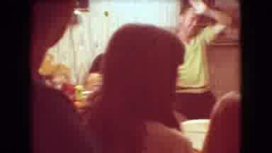 Athens Ohio USA (1966): Vintage Film Of Toddler Surprised At Family Gathering,