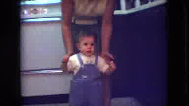 Athens Ohio USA (1966): Baby Taking Steps