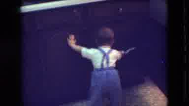 Athens Ohio USA (1966): Baby Taking Clothes Out Of Drawer And Throwing Them On The
