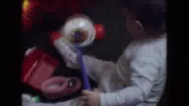 Athens Ohio USA (1966): Kid Playing With Toys